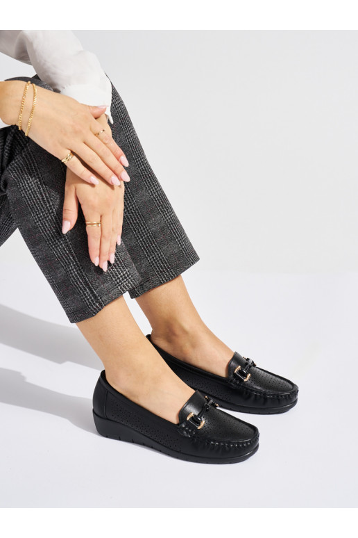 Juodos spalvos  mokasinai  Juodos spalvos  mokasinai