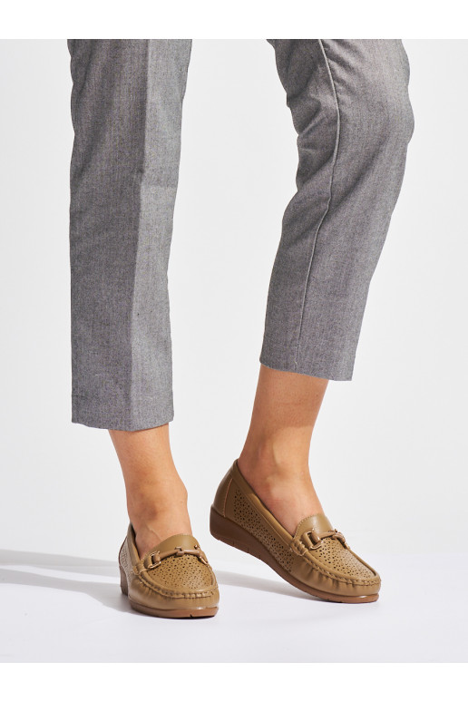 smėlio spalvos  mokasinai  smėlio spalvos  mokasinai