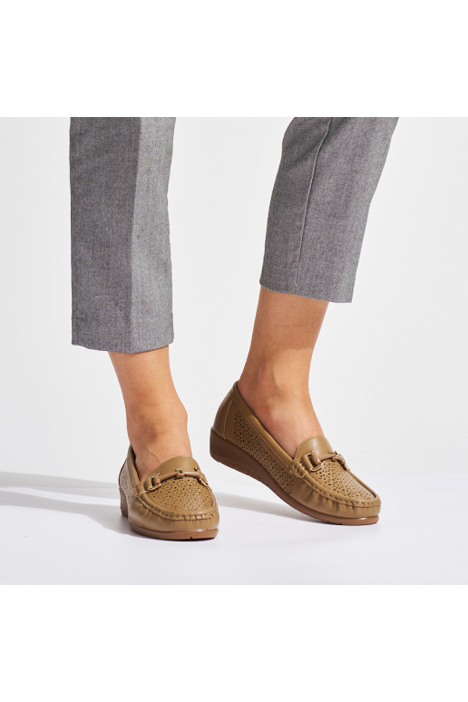 smėlio spalvos  mokasinai  smėlio spalvos  mokasinai