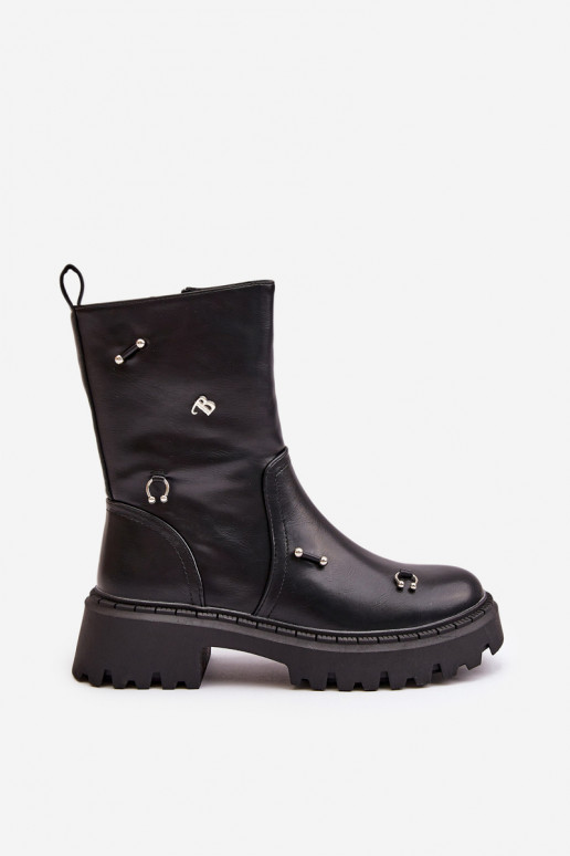 Moteriški aulinukai Eko     Detalami Juodos spalvos Reritha