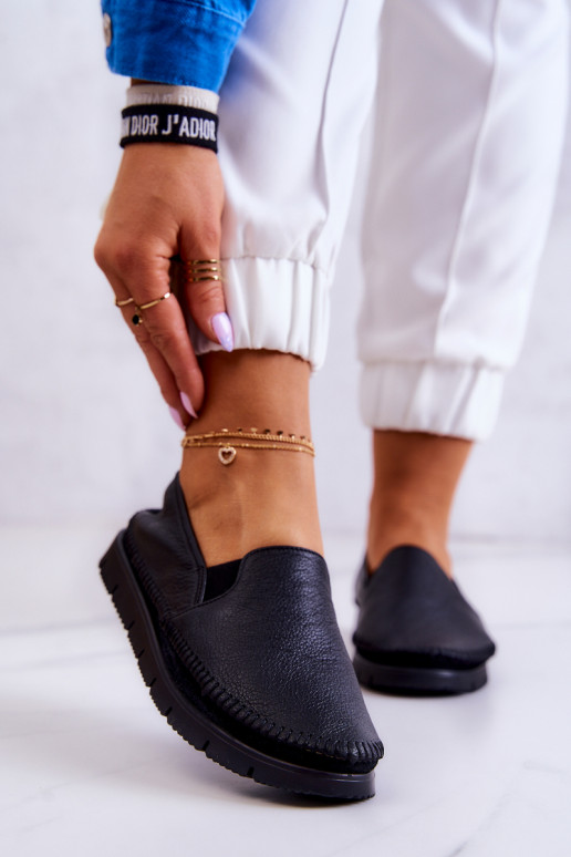 Įspiriamo modelio pusbačiai juodos...