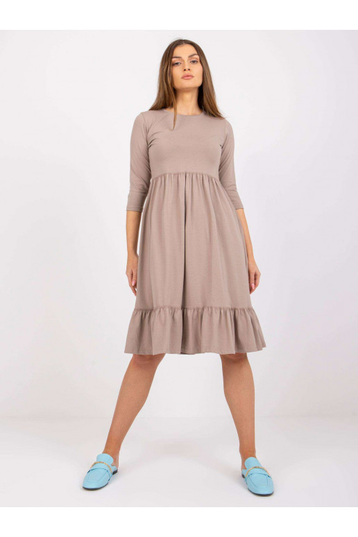 Suknelė smėlio spalvos Surrey RUE PARIS Suknelė smėlio spalvos Surrey RUE PARIS