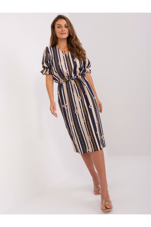 Laisvalaikio suknelė tamsiai mėlynos...