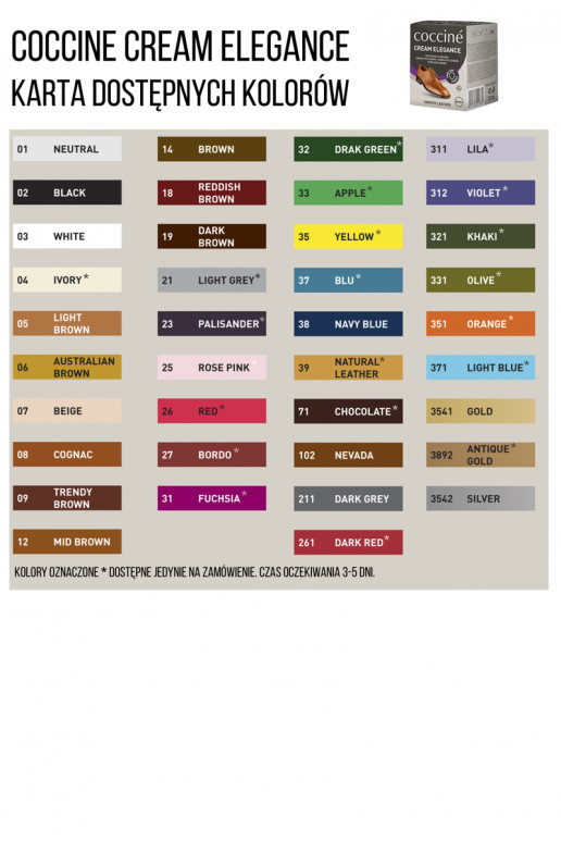 Coccine Cream vaško pasta odai