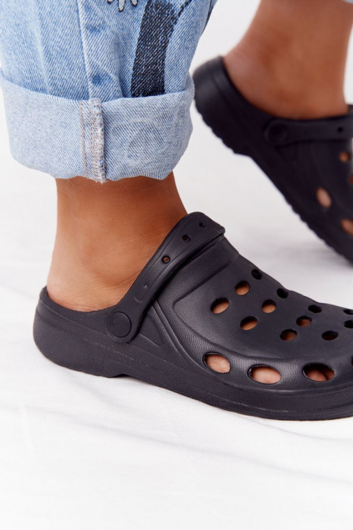 Šlepetės juodos spalvos EVA