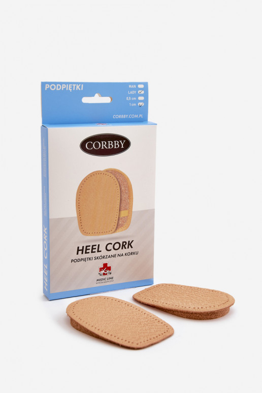 CORBBY Odinės kamštinės kulno pagalvėlės