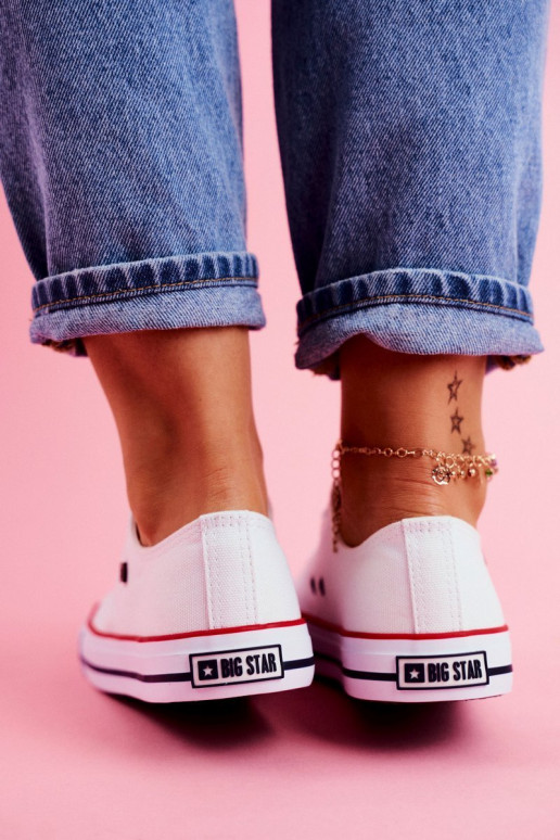 Big Star baltos spalvos laisvalaikio batai T274022