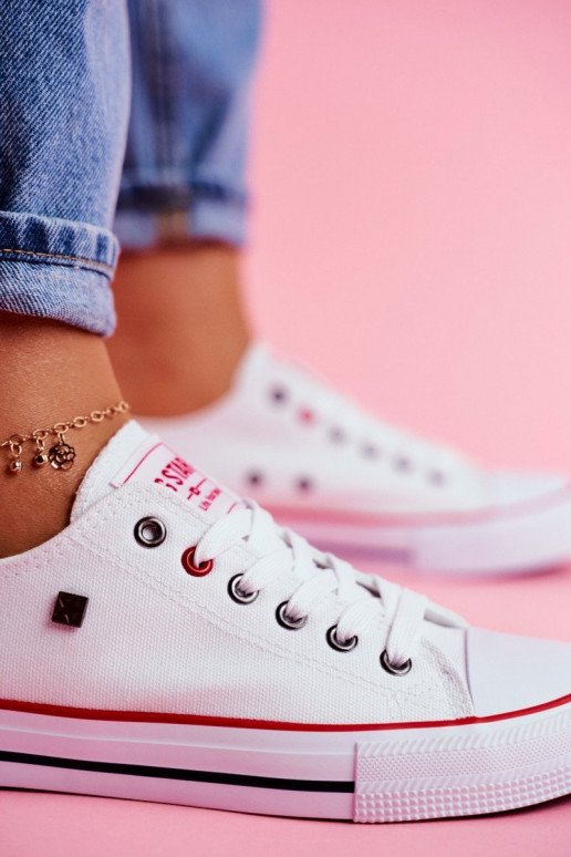 Big Star baltos spalvos laisvalaikio batai T274022