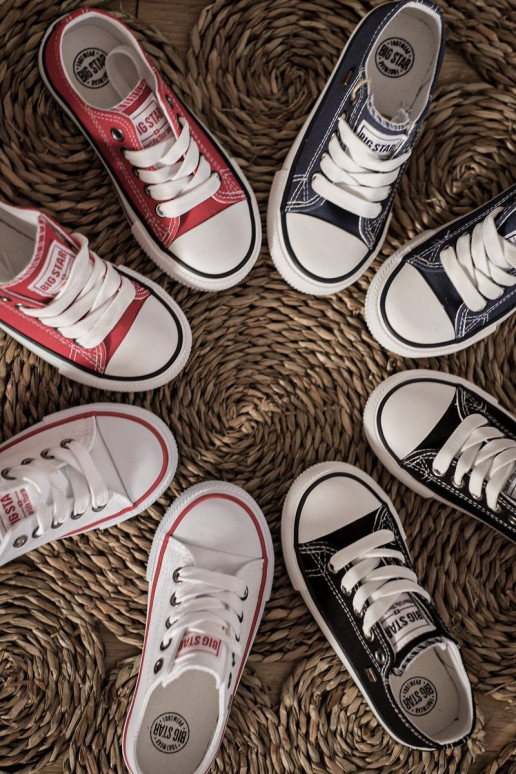 laisvalaikio batai Vaikiški Big Star FF374200 baltos spalvos