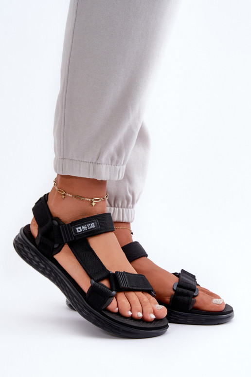 Moteriškos basutės Big Star FF274A600 juodos spalvos