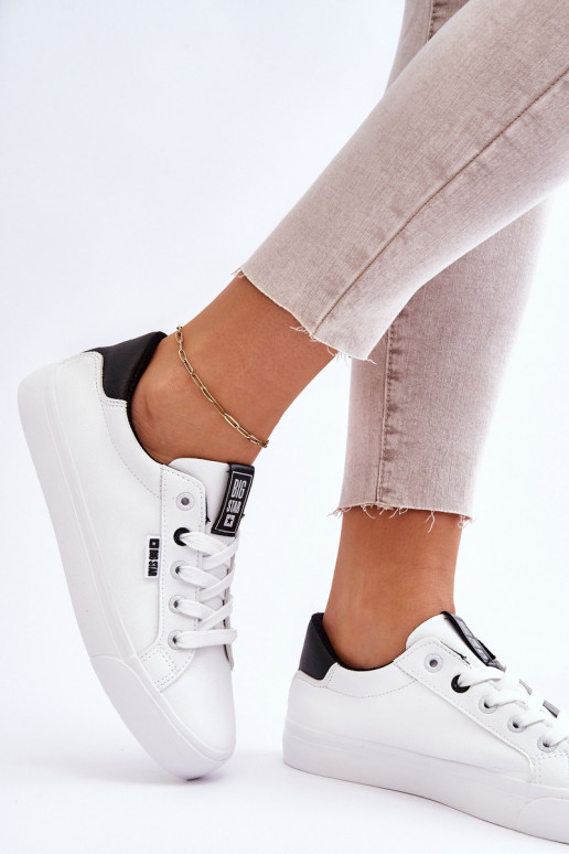 Sportbačiai Big Star EE274312 Baltos-juodos spalvos