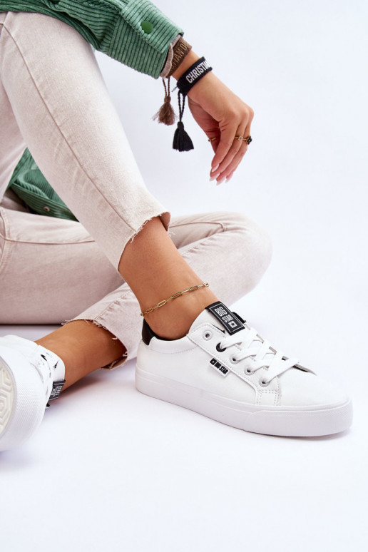 Sportbačiai Big Star EE274312 Baltos-juodos spalvos