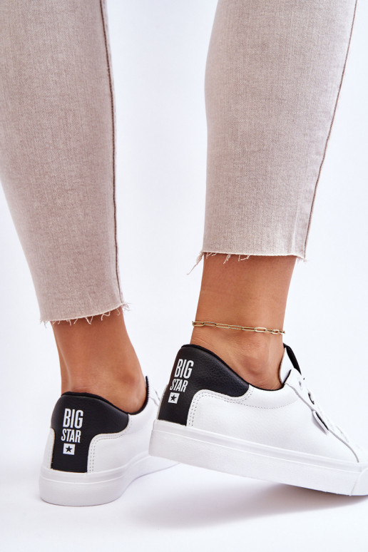Sportbačiai Big Star EE274312 Baltos-juodos spalvos