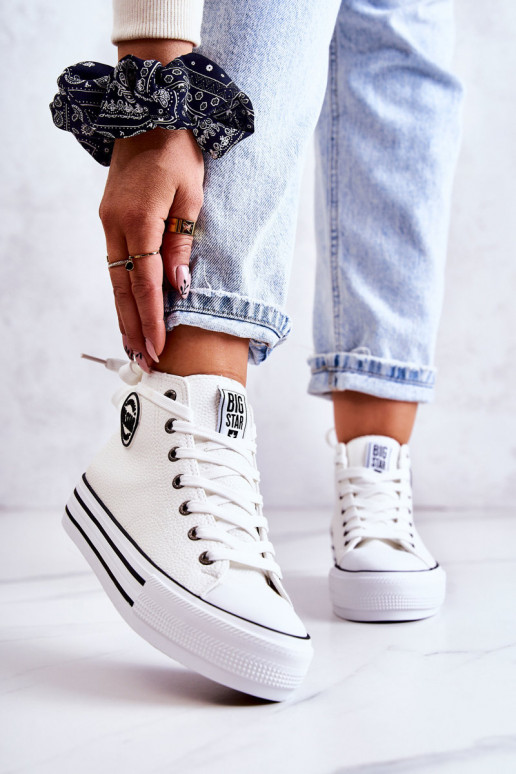 Laisvalaikio bateliai Big Star baltos spalvos GG274013