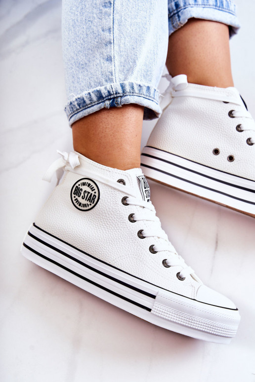 Laisvalaikio bateliai Big Star baltos spalvos GG274013