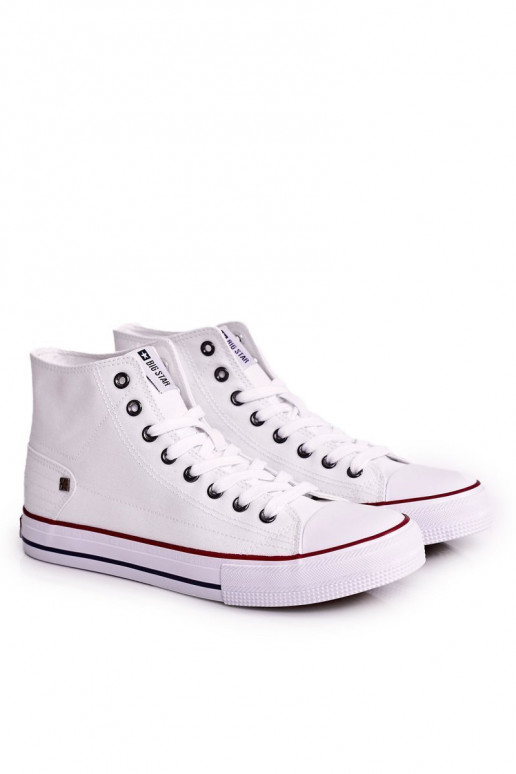 vyrams Klasikinio modelio laisvalaikio batai su auliuku BIG STAR DD174251 baltos spalvos vyrams Klasikinio modelio laisvalaikio batai su auliuku BIG STAR DD174251 baltos spalvos