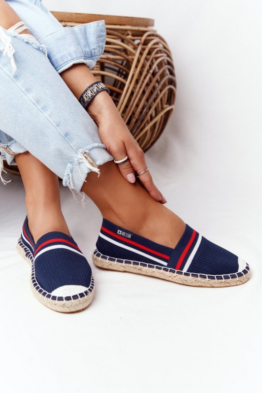 espadrilės Big Star HH274483 tamsiai mėlynos spalvos