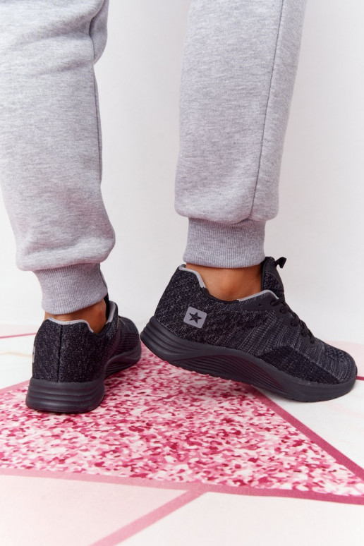  Sportinio stiliaus batai Comfort Foam Juodos spalvos Long Distance