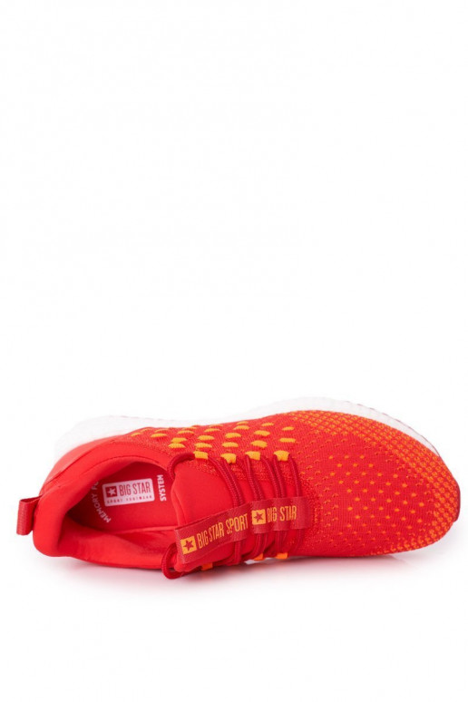 vyrams Sportinio stiliaus batai Memory Foam Big Star FF174240 raudonos spalvos vyrams Sportinio stiliaus batai Memory Foam Big Star FF174240 raudonos spalvos