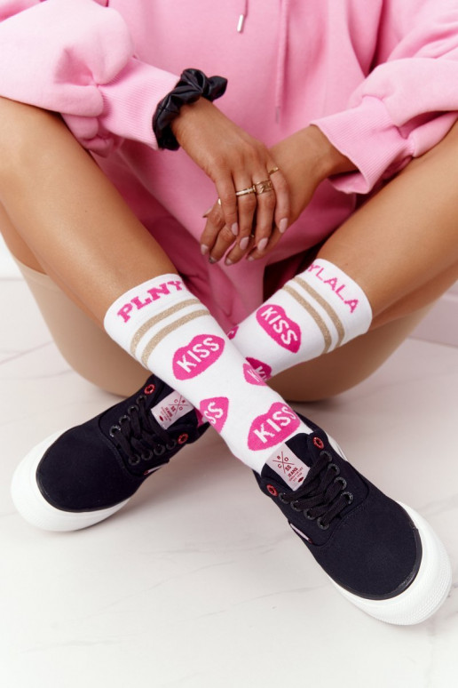 Sportbačiai su platforma CROSS JEANS FF2R4002C juodos spalvos