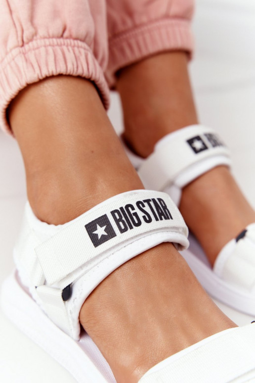 Sportinio stiliaus basutės Big Star HH274A026 baltos spalvos
