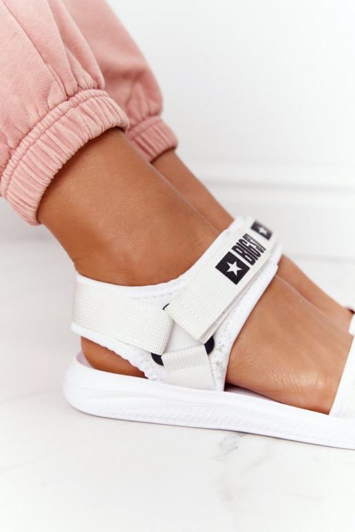 Sportinio stiliaus basutės Big Star HH274A026 baltos spalvos