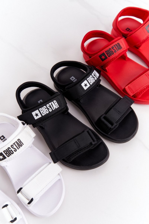 Sportinio stiliaus basutės Big Star HH274A026 baltos spalvos