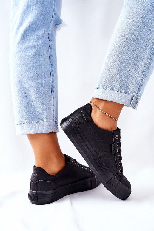 Moteriški batai su platforma BIG STAR II274345 juodos spalvos