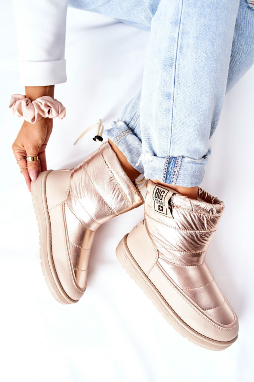 sniego batai Big Star II274121 smėlio spalvos