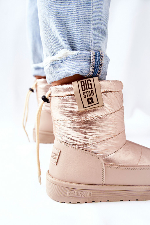 sniego batai Big Star II274121 smėlio spalvos