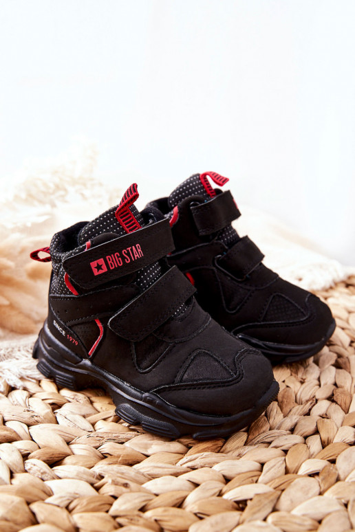 Vaikiški žygio batai Big Star II374097 juodos spalvos