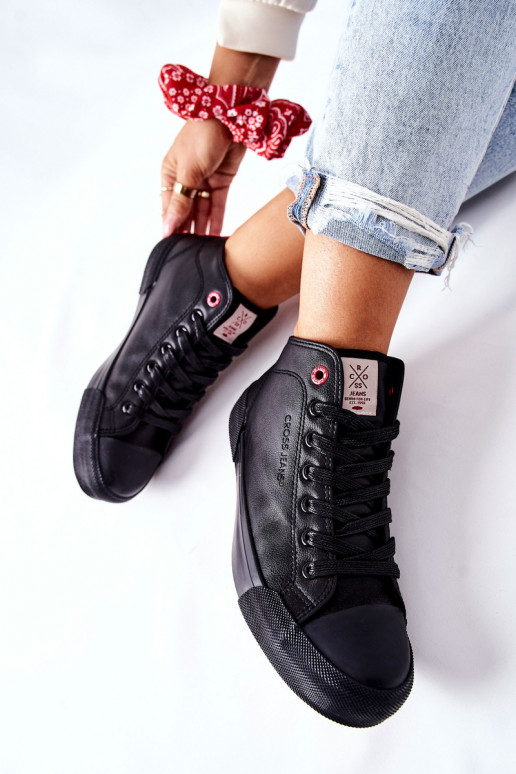 laisvalaikio batai su auliuku Cross Jeans II2R4032C juodos spalvos