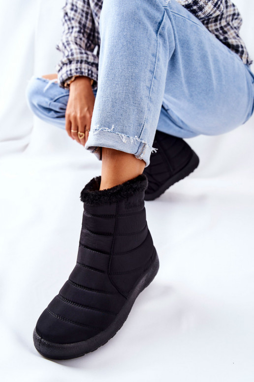  pašiltinti sniego batai Juodos spalvos Mezyss