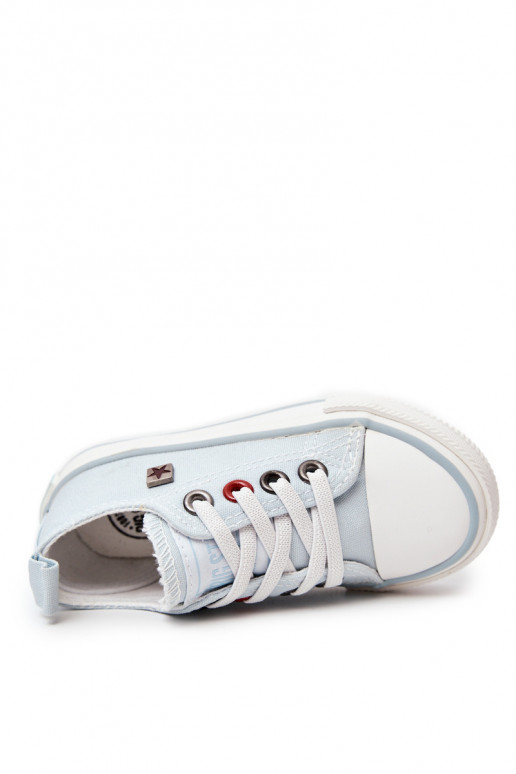 Vaikiški Klasikinio modelio lygiapadžiai sportbačiai BIG STAR HH374094 mėlynos spalvos