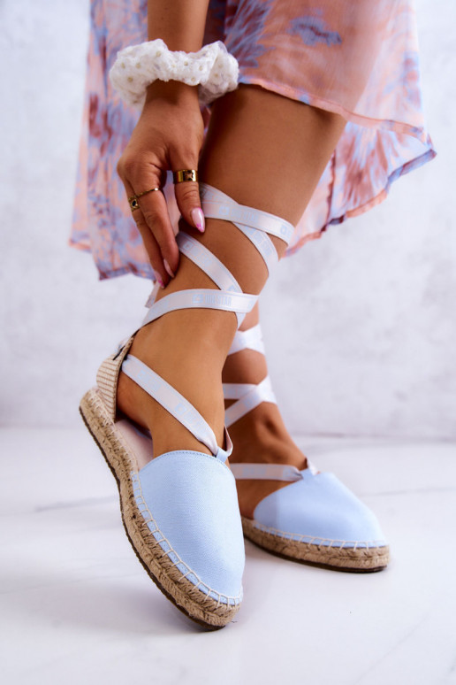 Suvarstomos espadrilės Big Star JJ274863 mėlynos spalvos