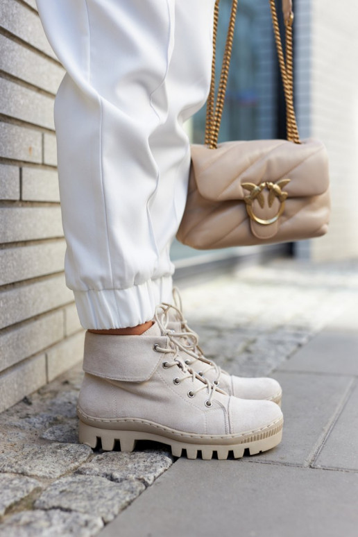 Aulinukai iš zomšos batai su dirželiais pilkos spalvos Dalles