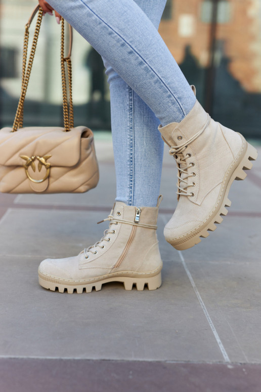 Aulinukai iš zomšos batai pilkos spalvos Layden