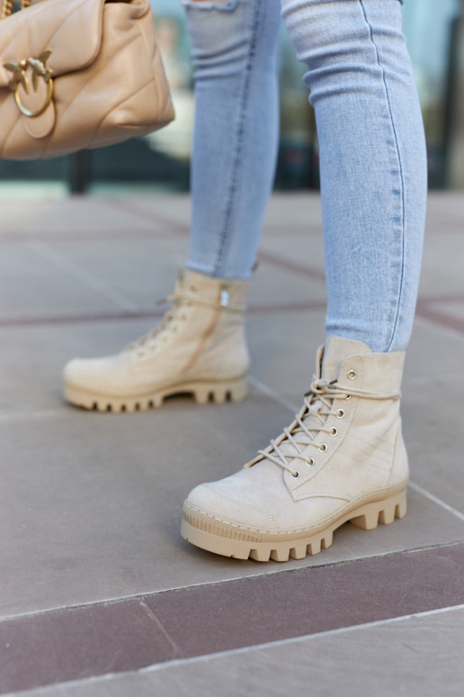 Aulinukai iš zomšos batai pilkos spalvos Layden