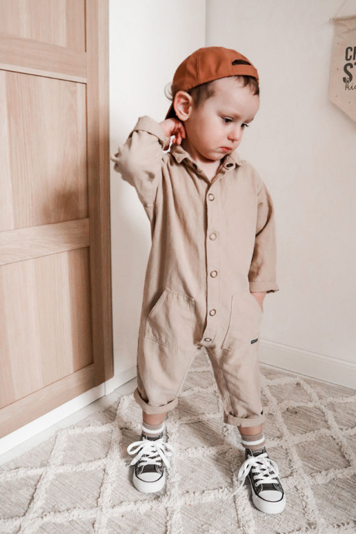 Vaikiški laisvalaikio batai su auliuku chaki spalvos Filemon