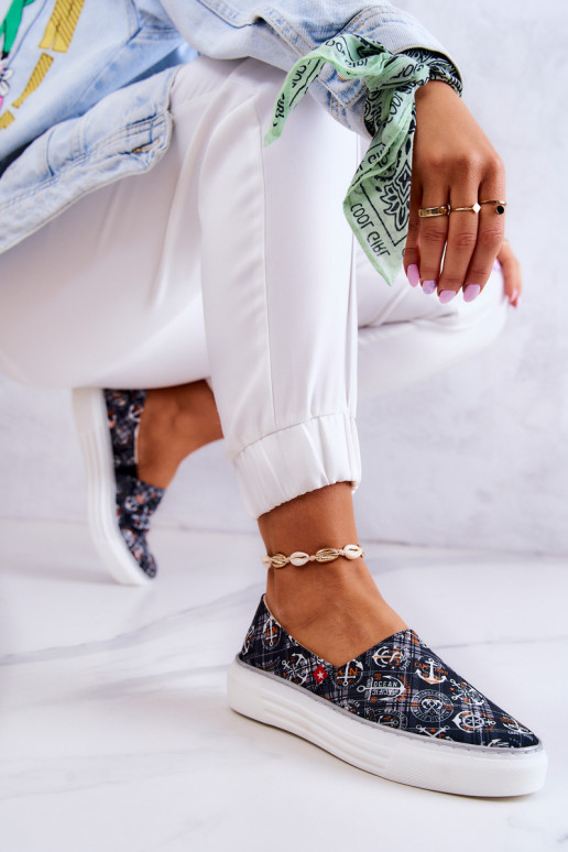 Sportbačiai Slip On Memory Foam Big Star JJ276012 juodos spalvos