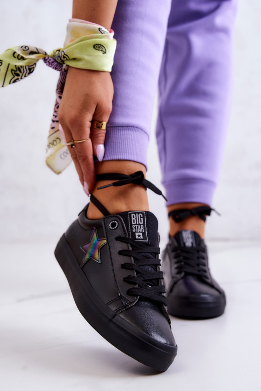 Sportbačiai Big Star JJ274243 juodos spalvos