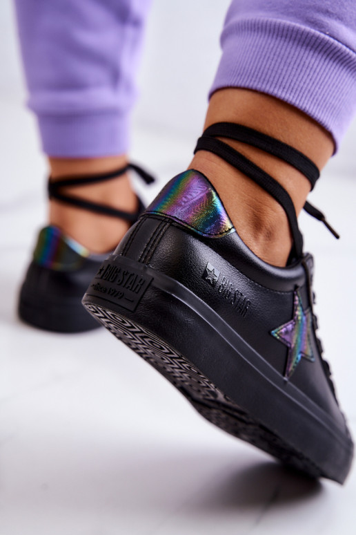 Sportbačiai Big Star JJ274243 juodos spalvos