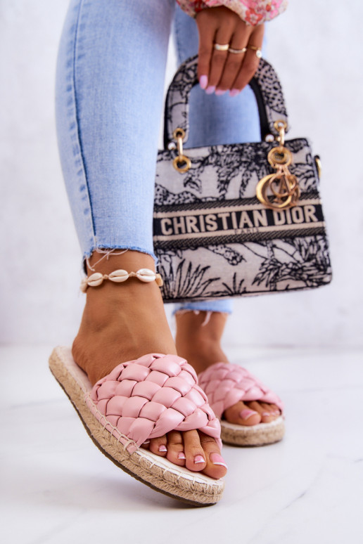 Šlepetės Big Star JJ274921 rožinės spalvos