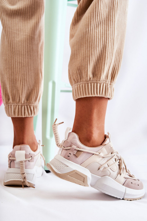 Sneakers modelio batai Sportinio stiliaus batai rudos spalvos Someday