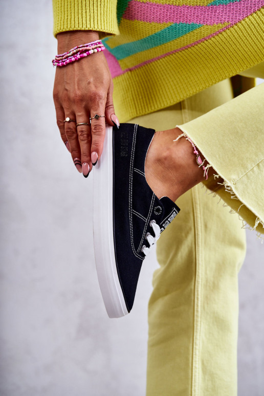 Medžiaginiai sportbačiai i Big Star KK274019 juodos spalvos