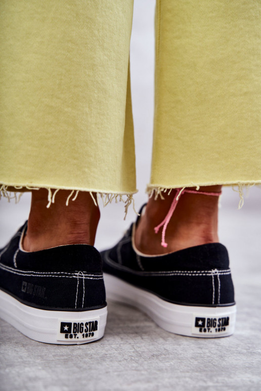 Medžiaginiai sportbačiai i Big Star KK274019 juodos spalvos