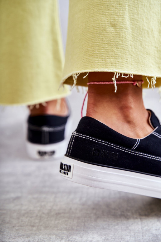 Medžiaginiai sportbačiai i Big Star KK274019 juodos spalvos