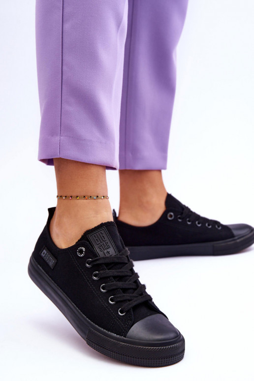 Medžiaginiai laisvalaikio batai Big Star KK274009 juodos spalvos