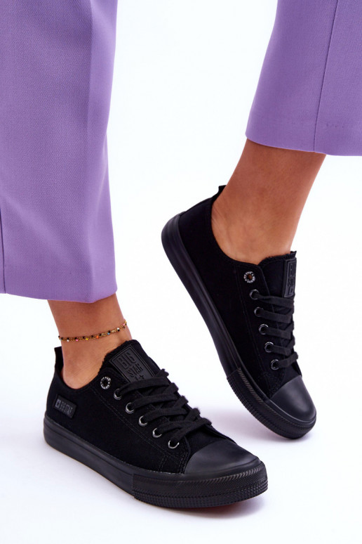 Medžiaginiai laisvalaikio batai Big Star KK274009 juodos spalvos