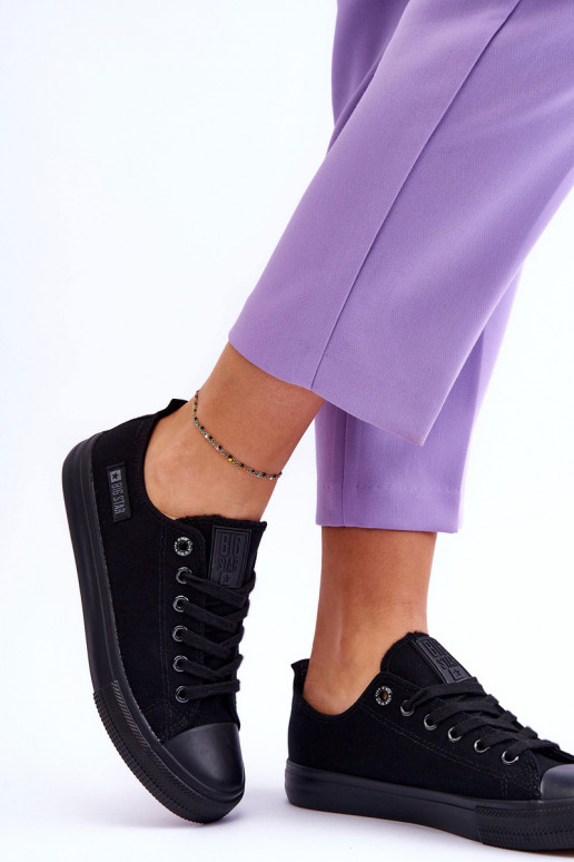 Medžiaginiai laisvalaikio batai Big Star KK274009 juodos spalvos